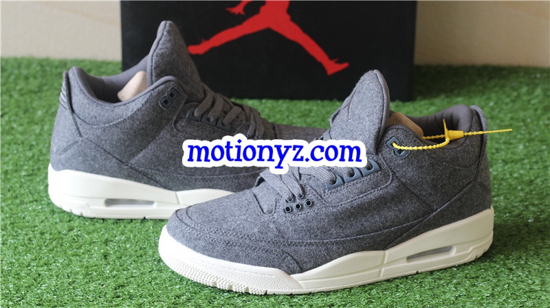 Authentic Air Jordan 3 Retro Wool